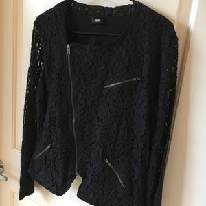 Mossimo black lace jacket